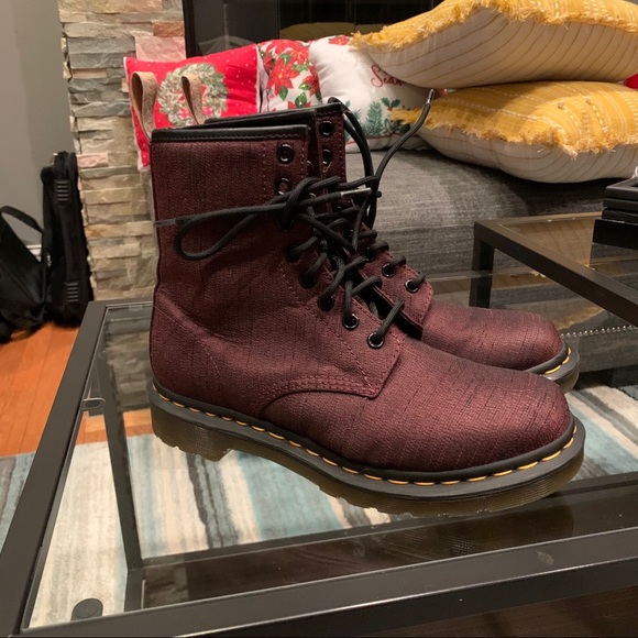 dr martens dark cherry